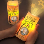 Custom Photo Memorial Cardinal Decor - Personalized Projector LED Candle