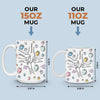 Grandma Makes Life Sweeter - Family Personalized Custom 3D Inflated Effect Printed Mug - Mother's Day, Gift For Mom, Grandma