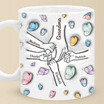 Custom Name Grandma Butterfly Gifts - Personalized Mug