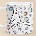 Custom Name Grandma Butterfly Gifts - Personalized Mug