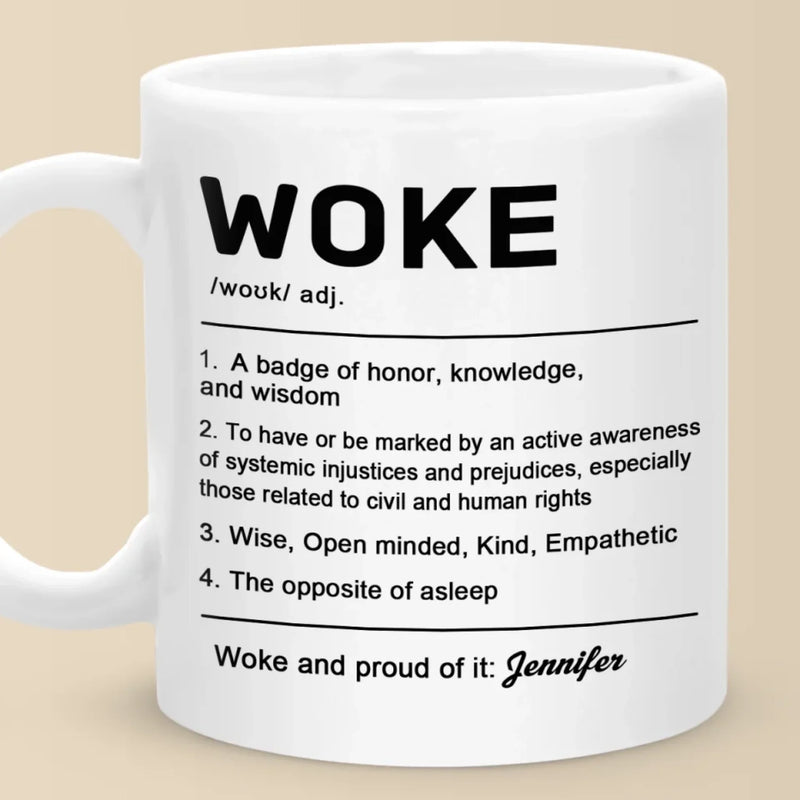 A Badge Of Honor - Affirmation Personalized Custom Mug - Gift For Yourself
