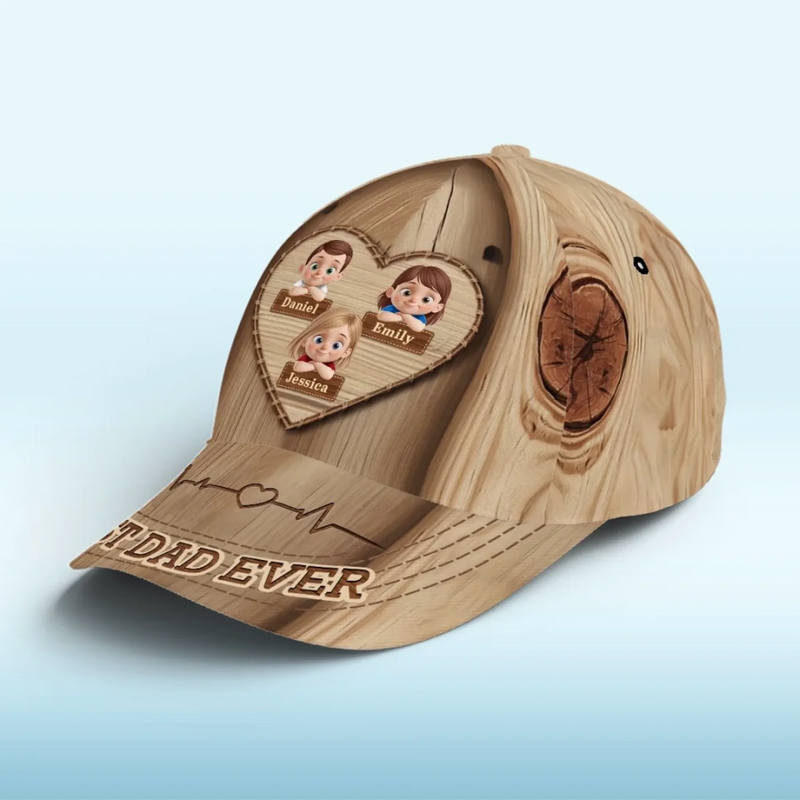 Custom Name Best Dad Gifts - Personalized Classic Cap