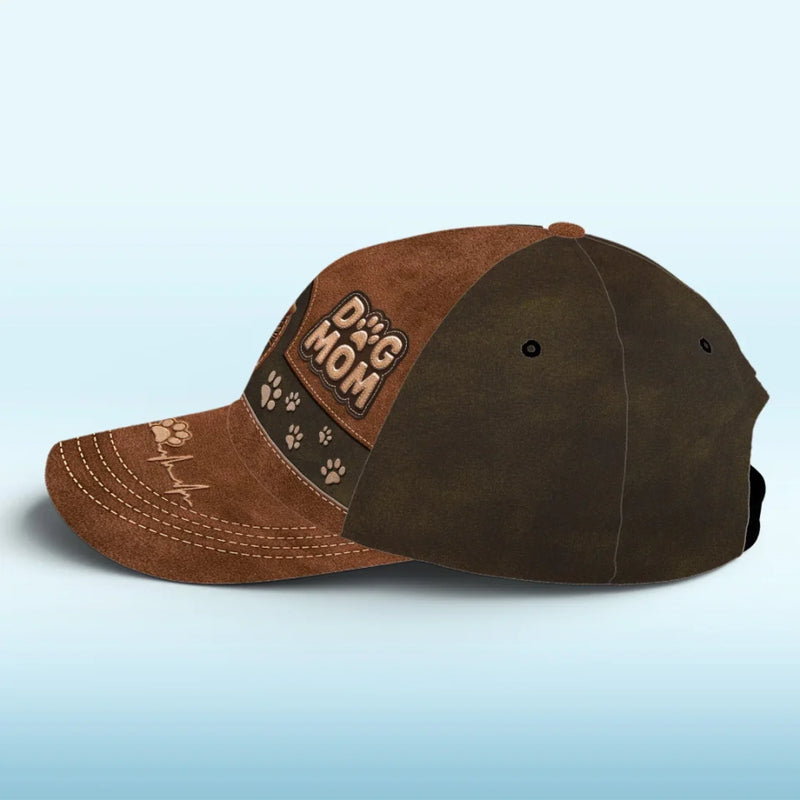 Custom Name Dog Mom Gifts for Women - Personalized Classic Cap