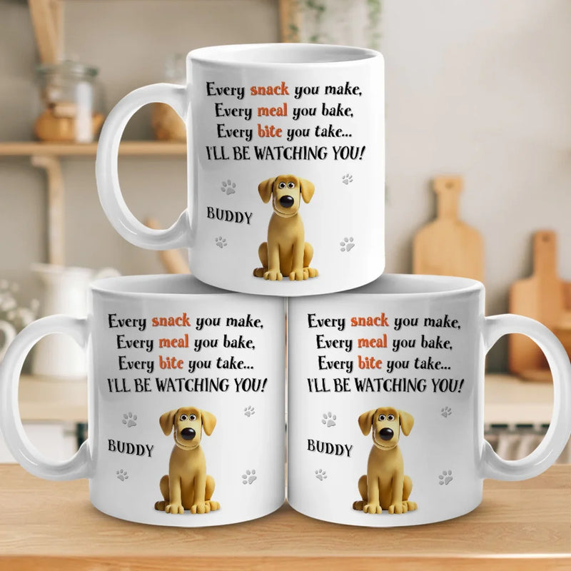 Custom Name Funny Dog Gifts for Pet Lovers - Personalized Mug