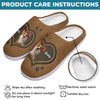 Every Step, A Pawfect Moment - Dog & Cat Personalized Custom Fluffy Slippers - Mother's Day, Gift For Pet Owners, Pet Lovers
