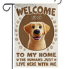 Furry Friends Make The Best Hosts - Dog Personalized Custom Flag - Gift For Pet Owners, Pet Lovers