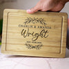Cooking With Love - Couple Personalized Custom Engraved Wooden Cutting Board - Gift For Husband Wife, Anniversary