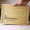 Love Built This Home - Couple Personalized Custom Engraved Wooden Cutting Board - Gift For Husband Wife, Anniversary