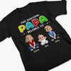 This Awesome Daddy Belongs To Me - Family Personalized Custom Unisex T-shirt, Premium T-shirt, Hoodie - Father's Day, Gift For Dad, Grandpa