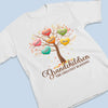 A Grandparent’s Love Grows Forever - Family Personalized Custom Unisex T-shirt, Premium T-shirt, Hoodie - Gift For Grandma, Grandpa, Grandkid
