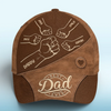 My First Superhero - Family Personalized Custom Hat, All Over Print Classic Cap - Father's Day, Gift For Dad, Grandpa