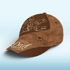 My First Superhero - Family Personalized Custom Hat, All Over Print Classic Cap - Father's Day, Gift For Dad, Grandpa