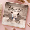 Forever Starts With You - Couple Personalized Custom Full-Print Jewelry Dish - Gift For Husband Wife, Anniversary