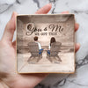 Forever Starts With You - Couple Personalized Custom Full-Print Jewelry Dish - Gift For Husband Wife, Anniversary