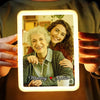 Custom Photo Mom, My Guiding Light - Family Personalized Custom LED Mirror Frame Lamp - Mother's Day, Gift For Mom, Daughter