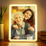 Custom Photo Mother Daughter Gifts - Personalized Mirror LED Light