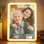 Custom Photo Mother Daughter Gifts - Personalized Mirror LED Light