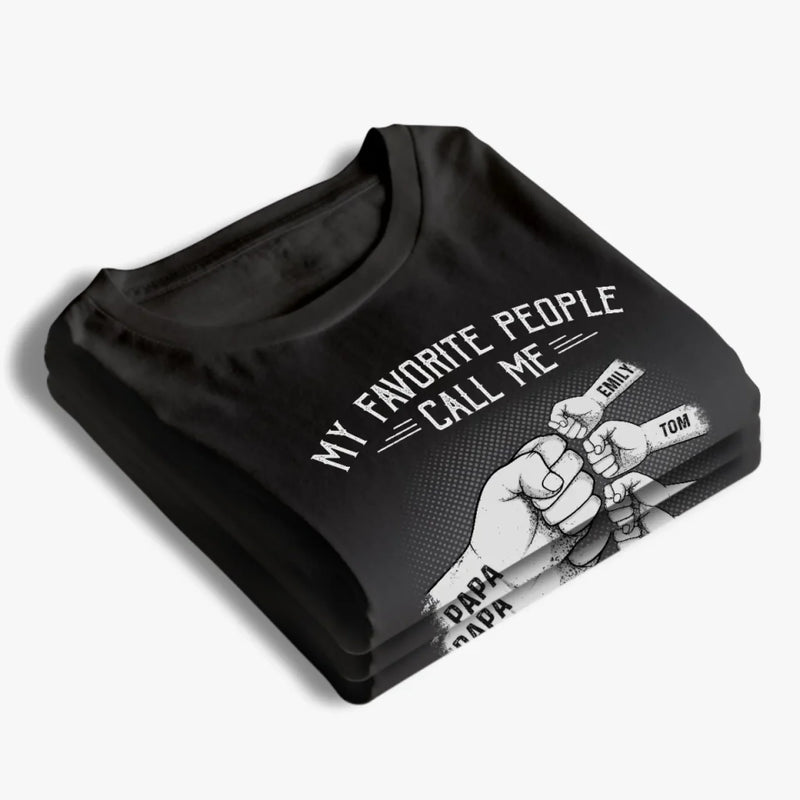 A Dad Like No Other - Family Personalized Custom Unisex T-shirt, Premium T-shirt, Hoodie - Father's Day, Gift For Dad, Grandpa