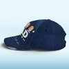 My Hero, My Heartbeat - Family Personalized Custom Hat, All Over Print Classic Cap - Father's Day, Gift For Dad, Grandpa