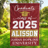 New Beginnings, Endless Possibilities - Family Personalized Custom Flag - Graduation Gift For Family Members, Siblings, Brothers, Sisters