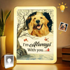 Custom Photo Gone But Never Forgotten, Always Loved - Memorial Personalized Custom LED Mirror Frame Lamp - Sympathy Gift For Pet Owners, Pet Lovers