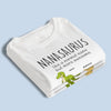 Raising Tiny Dinosaurs With Love -  Family Personalized Custom Unisex T-shirt, Premium T-shirt, Hoodie - Mother's Day Gift For Mom, Grandma