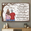 The Greatest Joy, Watching You Become A Mom - Family Personalized Custom Horizontal Poster - Mother's Day, Gift For Mom, Daughter