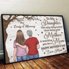 The Greatest Joy, Watching You Become A Mom - Family Personalized Custom Horizontal Poster - Mother's Day, Gift For Mom, Daughter