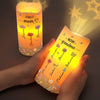 A Lifetime Of Love, Generations Of Joy - Family Personalized Custom LED Projection Flameless Candle - Mother's Day, Gift For Mom, Grandma