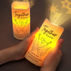 Our Love, Forever And Always - Couple Personalized Custom LED Projection Flameless Candle - Gift For Husband Wife, Anniversary