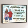 A Love No Words Can Define - Family Personalized Custom Horizontal Poster - Mother's Day, Gift For Mom, Daughter