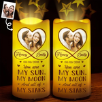 Custom Photo Couple Gifts - Personalized Projector LED Candle