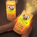 Custom Photo Couple Gifts - Personalized Projector LED Candle