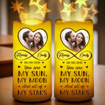 Custom Photo Couple Gifts - Personalized Projector LED Candle