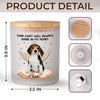 Custom Photo Forever In My Heart - Memorial Personalized Custom Printed Glass Jar With LED Candle - Sympathy Gift For Pet Owners, Pet Lovers