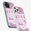 Grandkids Fill Nana’s Life With Love - Family Personalized Custom Clear Phone Case - Mother's Day Gift For Mom, Grandma