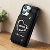 My First Superhero - Family Personalized Custom Leather Flip Wallet Phone Case - Father's Day, Gift For Dad, Grandpa