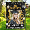Custom Photo A Journey Worth Every Step - Family Personalized Custom Flag - Graduation Gift For Family Members, Siblings, Brothers, Sisters