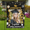 Custom Photo A Journey Worth Every Step - Family Personalized Custom Flag - Graduation Gift For Family Members, Siblings, Brothers, Sisters
