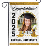 Custom Photo Graduation Gifts for College Graduates - Personalized Flag