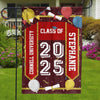 Graduation Is A New Chapter - Family Personalized Custom Flag - Graduation Gift For Family Members, Siblings, Brothers, Sisters