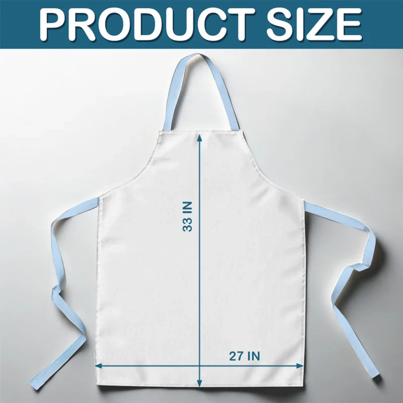 Custom Photo Hot Grill, Cool Dad - Family Personalized Custom Apron - Father's Day, Gift For Dad, Grandpa