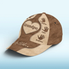 Grandpa’s Love, Forever In Our Hearts - Family Personalized Custom Hat, All Over Print Classic Cap - Father's Day, Gift For Dad, Grandpa