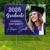 Custom Photo Graduation Is A New Chapter - Family Personalized Custom Yard Sign - Graduation Gift For Family Members, Siblings, Brothers, Sisters