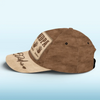 Where Love Leaves Its Handprints - Family Personalized Custom Hat, All Over Print Classic Cap - Father's Day, Gift For Dad, Grandpa