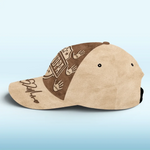 Custom Name Grandpa Gifts for Grandfathers - Personalized Classic Cap