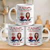 Daddy's Little Girl Forever - Family Personalized Custom Mug - Gift For Dad, Daughter