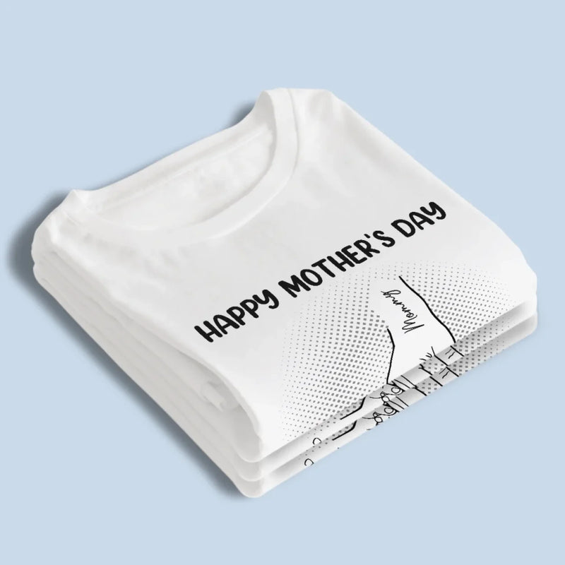 Custom Name Mother and Child Mother's Day Gifts for Mom - Personalized Apparel