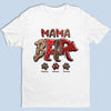 Born To Be Wild, Raised With Love -  Family Personalized Custom Unisex T-shirt, Premium T-shirt, Hoodie - Mother's Day, Gift For Mom, Grandma