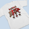 Born To Be Wild, Raised With Love -  Family Personalized Custom Unisex T-shirt, Premium T-shirt, Hoodie - Mother's Day, Gift For Mom, Grandma